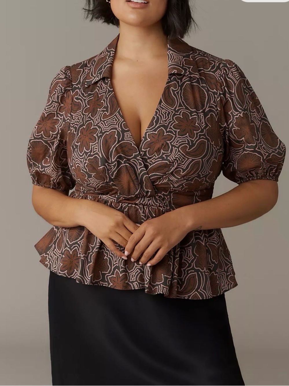 Hutch peplum top